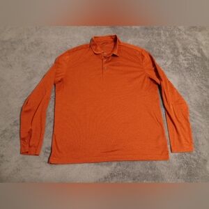 Untuckit long sleeve polo shirt